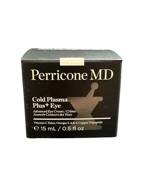 Perricone MD Cold Plasma Plus+ Eye Advanced Eye Cream 0.5 Oz New